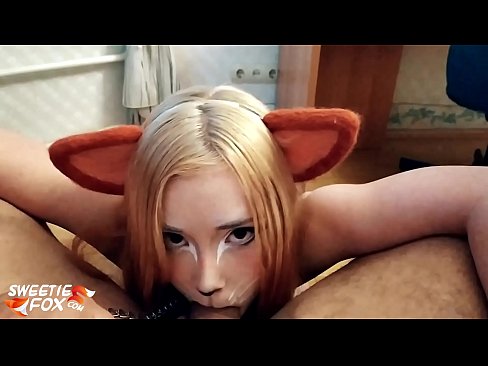 ❤️ Kitsune sluk piel en kom in haar mond ️ Seksvideo op af.analpics.ru